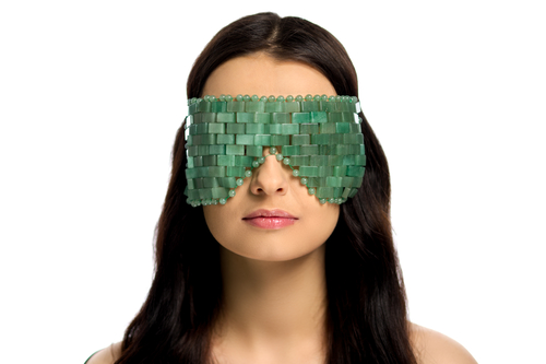 Face Mask zelený Avanturín
