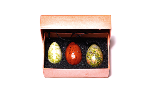 Yoni vajíčka kombinovaný set v darčekovom balení